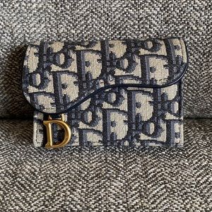Dior Saddle 5 Gusset Card Holder